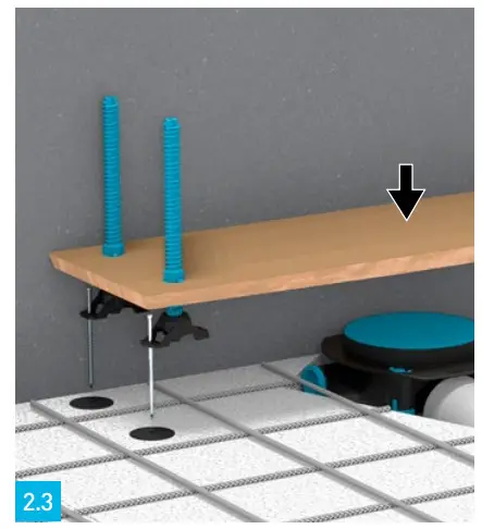 vieser 3317350 Line Anchoring Set - Lower t