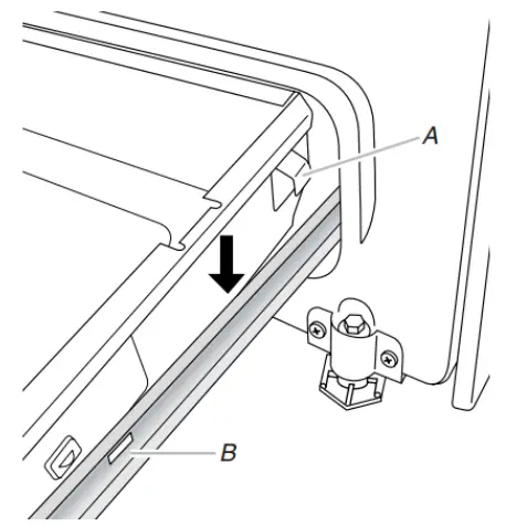 Whirlpool WEE750H0HZ 30 Inch Slide In Electric Range - orward drawer