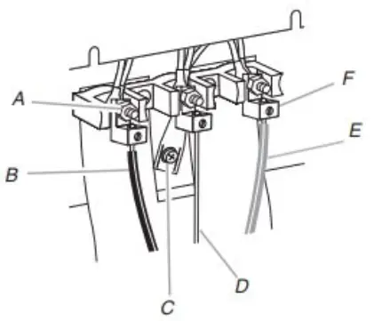Whirlpool WEE750H0HZ 30 Inch Slide In Electric Range - terminal block 1