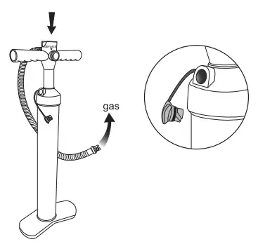 Holoana Inflatable SUP Board Pump-tips 1