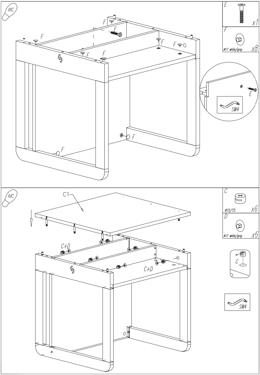 skiddou MOB 8 In 1 Childrens Furniture Set - FIG 11
