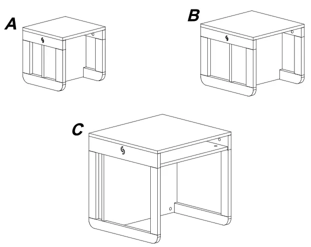 skiddou MOB 8 In 1 Childrens Furniture Set - FIG 2