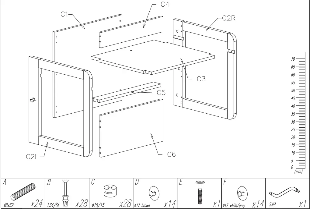 skiddou MOB 8 In 1 Childrens Furniture Set - FIG 7