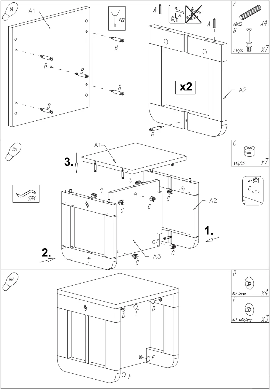 skiddou MOB 8 In 1 Childrens Furniture Set - FIG 8