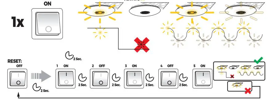 idinio 0140148 Smart Ceiling Light User Guide - Light