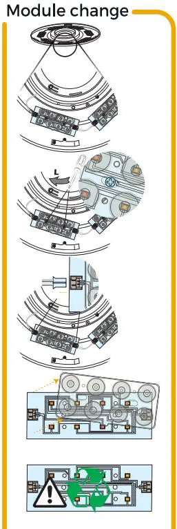 idinio 0140148 Smart Ceiling Light User Guide - Module Change