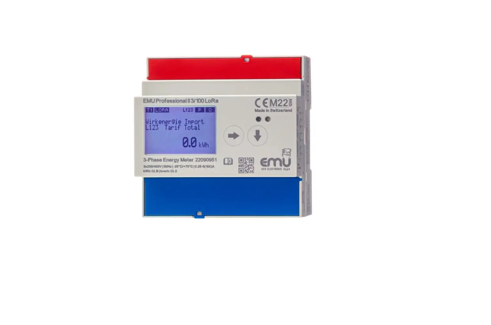 Emu P20a000lo 3-phase Power Meter With Lora Interface User Manual