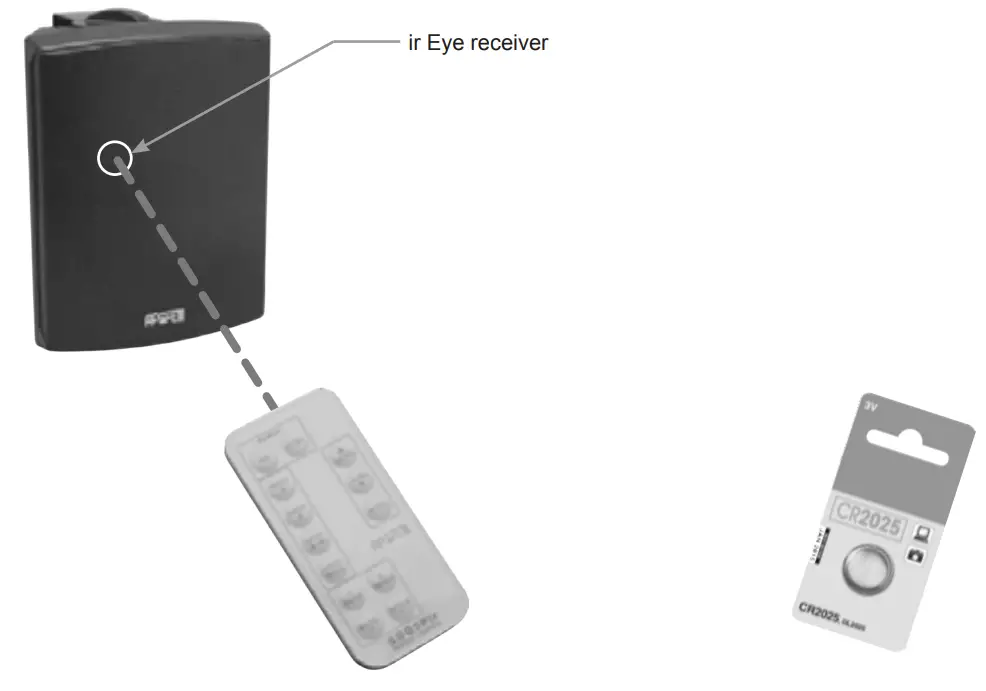 apart 267524 SDQ5Pir Loudspeaker - Rear panel 1