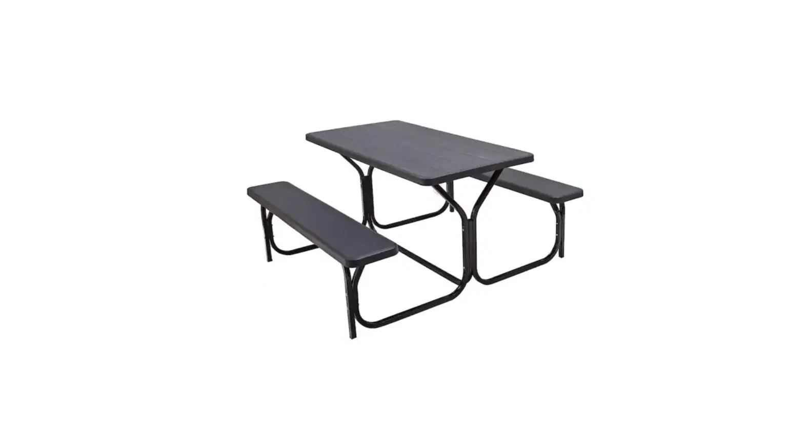 Wellfor Op-hgy-3499bk Plastic Outdoor Picnic Table User Manual