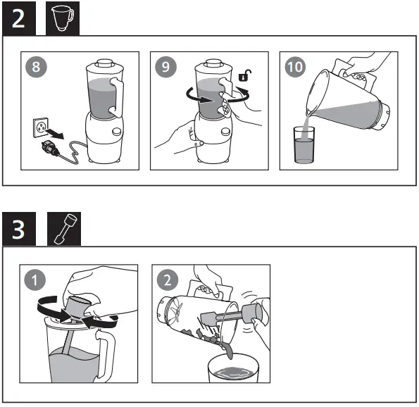PHILIPS HR3760 High Speed Blender - Fig 3