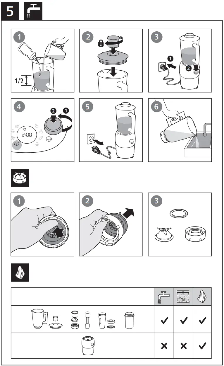 PHILIPS HR3760 High Speed Blender - Fig 5