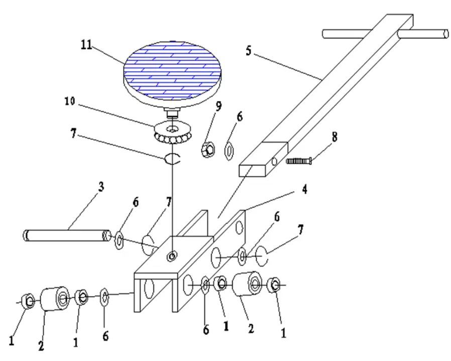 Lifting365 VRS4 Machinery Moving Skate - Spare Parts Breakdown - X4