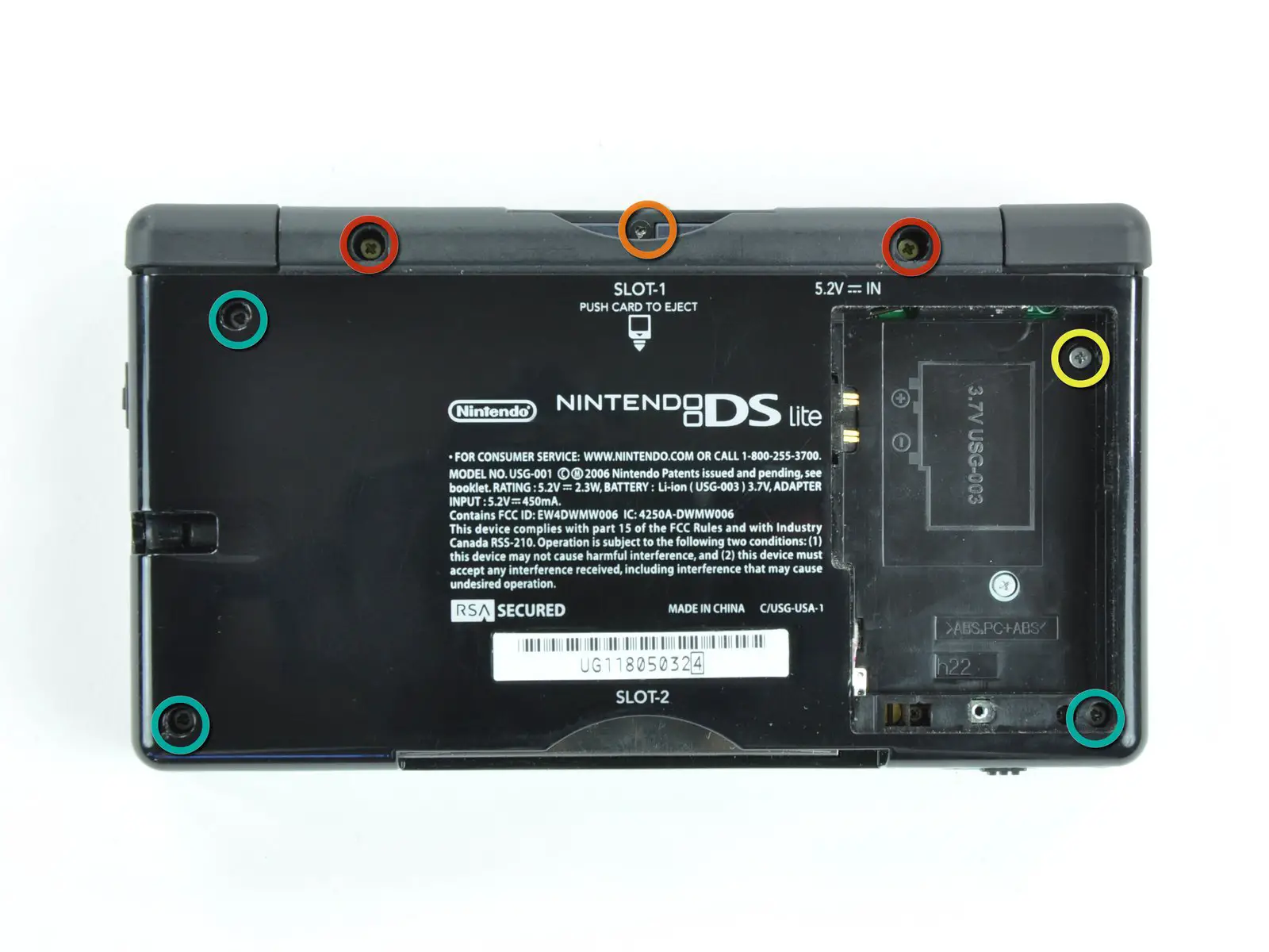 IFIXIT-Nintendo-DS-Lite-Front-Display-Bezel-Replacement-02