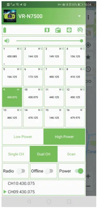 VGC VR-N7500 50W Dual Band Mobile Radio with APP Programming - fig 1
