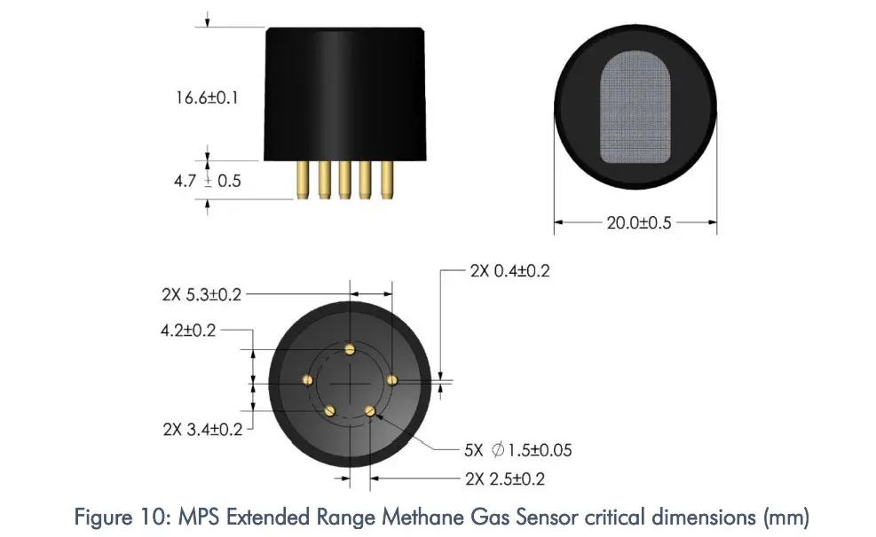 NevadaNano MOLECULAR Property Spectrometer MPS Extended Range Methane Gas Sensor - Figure 8