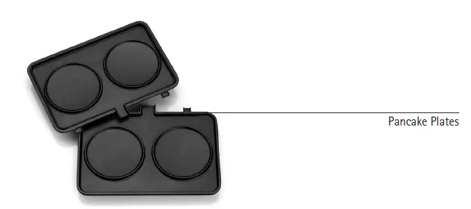 Cuisinart WAF2U 2 in 1 Waffle and Pancake Maker fig 2