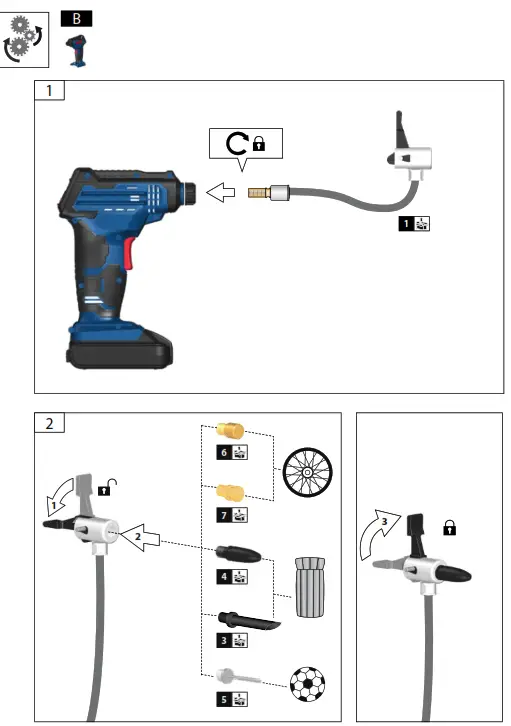 Gude KLS 18-0 Accumulator Air Pump - 4
