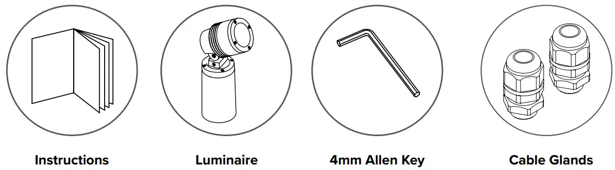 LUMASCAPE LS2012 Centria C1 Foundation Stake Mount Spotlight - Figure 2
