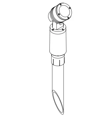 LUMASCAPE LS2012 Centria C1 Foundation Stake Mount Spotlight