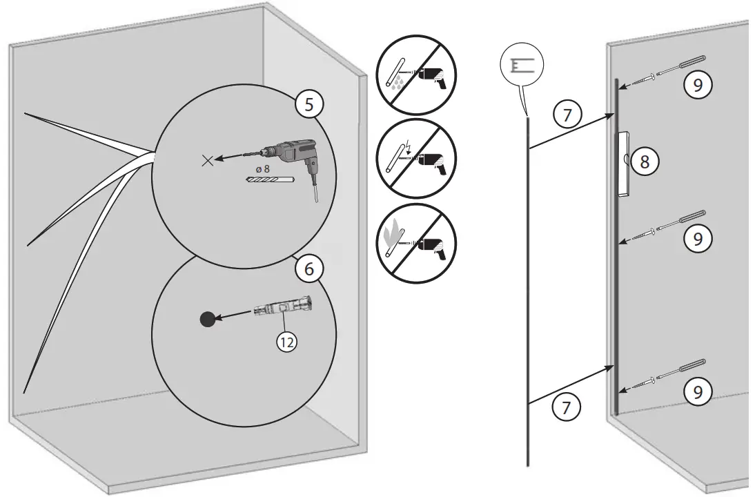 RAVAK GW1CG4C00Z1 Walk-In Corner Shower - 4