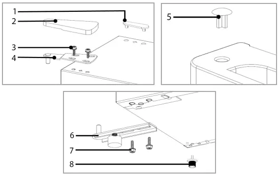 Reversing the door opening