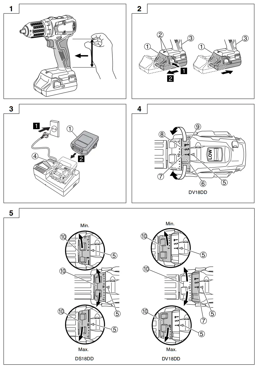 HiKOKI DS 18DD Brushless Compact Driver Drill-fig1