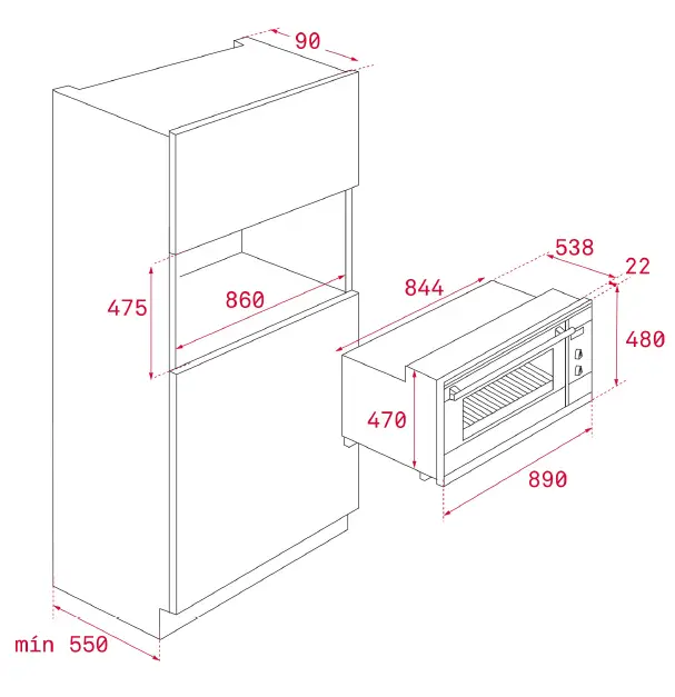 TEKA-HLF-940-90cm-9-Function-Oven-FIG-3