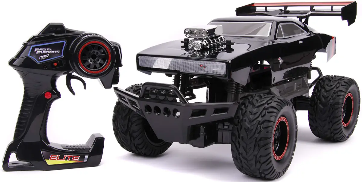 Jada 31348 Fast and Furious 1 to 12 Scale 4x4 RC Dodge Charger
