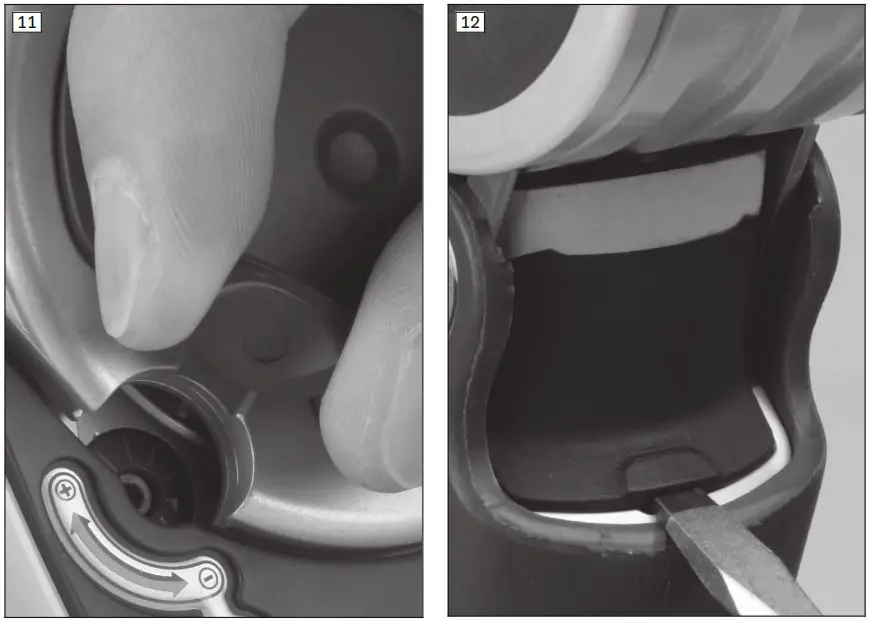 ottobock 3R80 Modular Knee Joint Instruction Manual - Fig 11,12