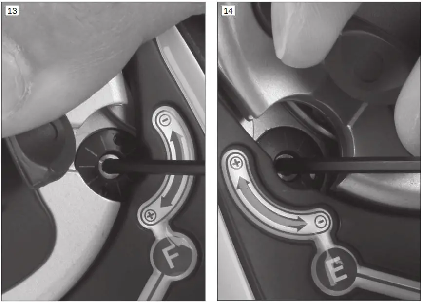 ottobock 3R80 Modular Knee Joint Instruction Manual - Fig 13,14