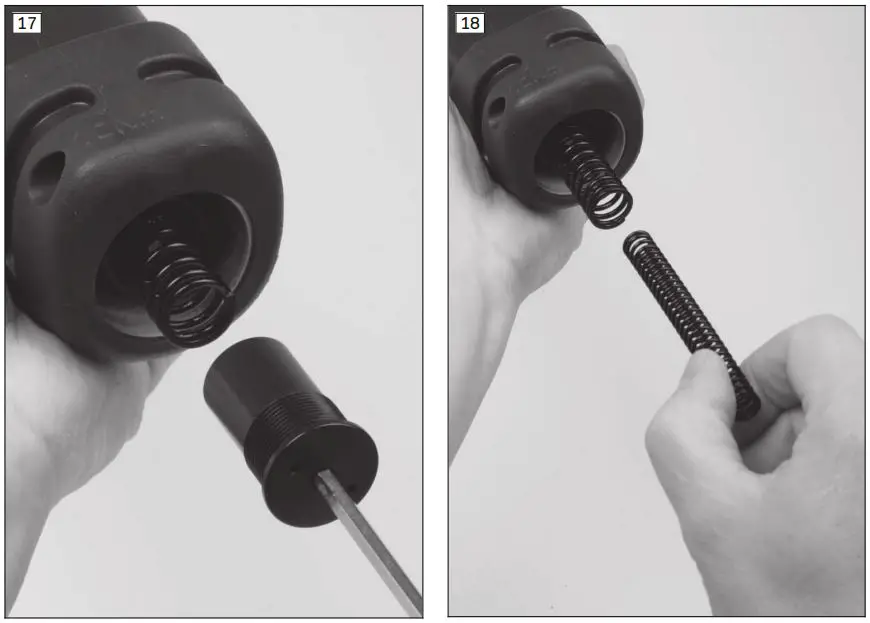 ottobock 3R80 Modular Knee Joint Instruction Manual - Fig 17,18