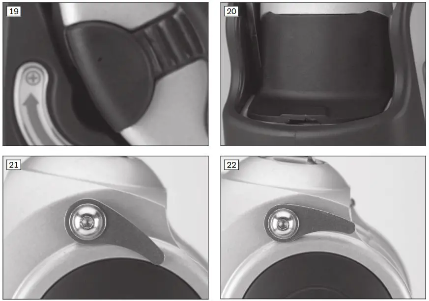 ottobock 3R80 Modular Knee Joint Instruction Manual - Fig 19,20,21,22