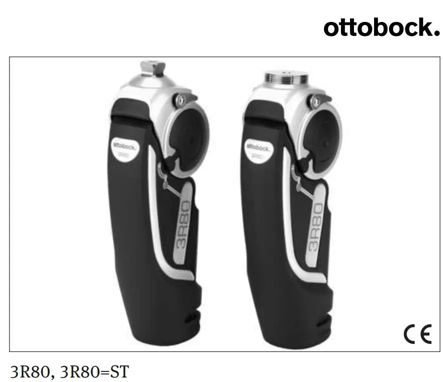 ottobock 3R80 Modular Knee Joint Instruction Manual