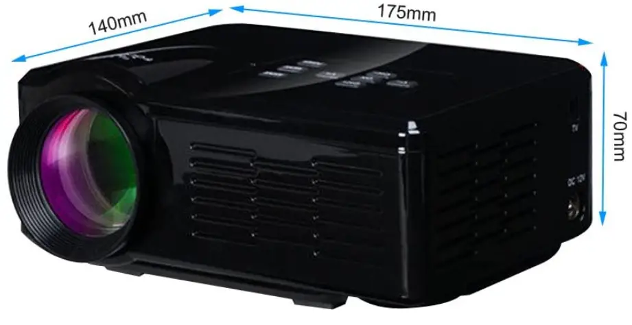 Uhappy-BL-35-multimedia-LED-Projector-FIG-1
