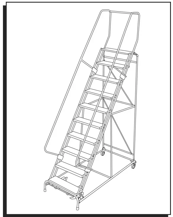 ULINE 8-12 Step Rolling Safety