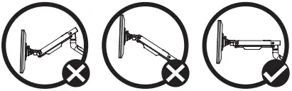 amer mounts HYDRA2A Counterbalance Monitor Arm B05_a