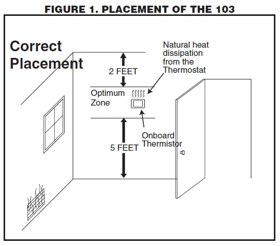 TRANE XR103 Non-Programmable Heat Pump 1