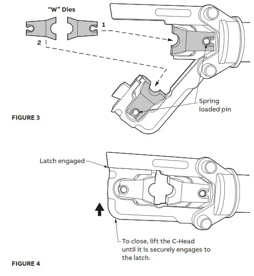 ABB TBM62PCR LI Hydraulic Compression Tool - Switch operation 4
