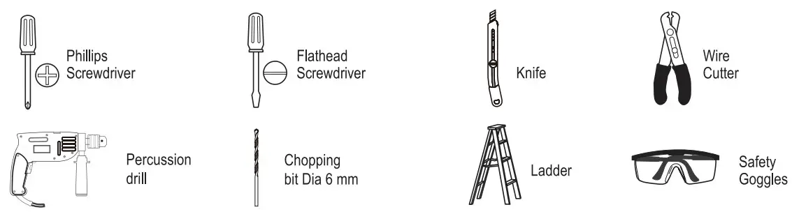 GREEN LIGHT TAURUS 57592 060 53 Interior Ceiling Light - TOOLS REQUIRED