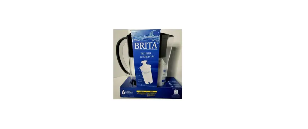 Brita 60258360363 Space Saver Bpa Free Water Pitcher User Manual