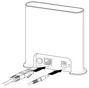 arlo VMC5040-200NAS Ultra 2 Spotlight Camera - Connect the power adapter
