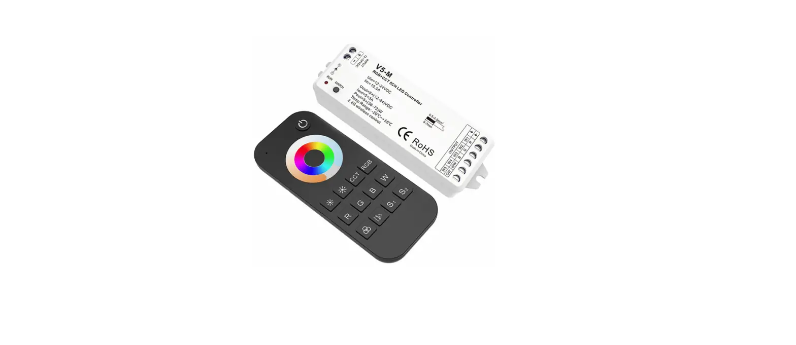 Skydance V5-m 5 Channel Rgb+cct Led Rf Controller User Guide Skydance V5-m 5 Channel Rgb+cct Led Rf Controller User Guide