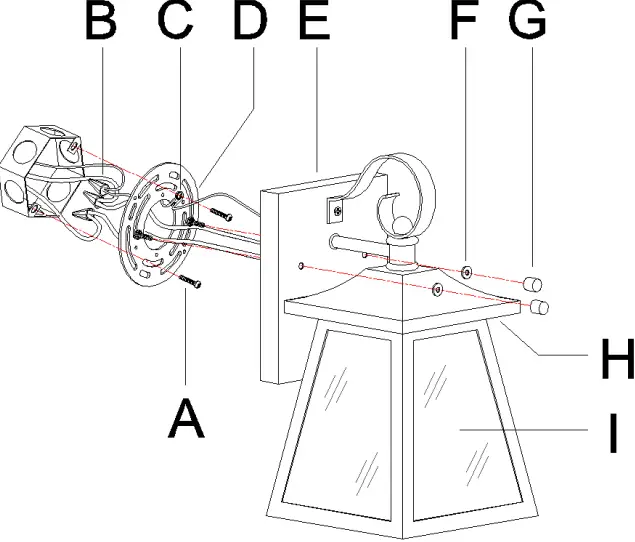 Uolfin 5069504 1-Light 10-in Matte Black Lantern-fig3