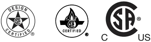 HOME DECORATORS COLLECTION 52537 48 Inch Envirostone Gas Fire Pit - Logo