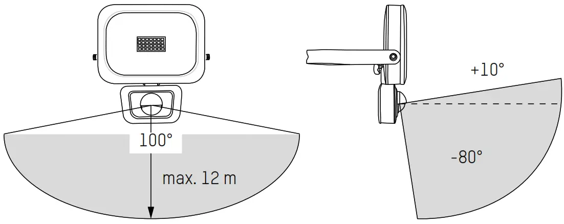 ANSMANN WFL800S Wall Floodlight With Sensor - Figure 10