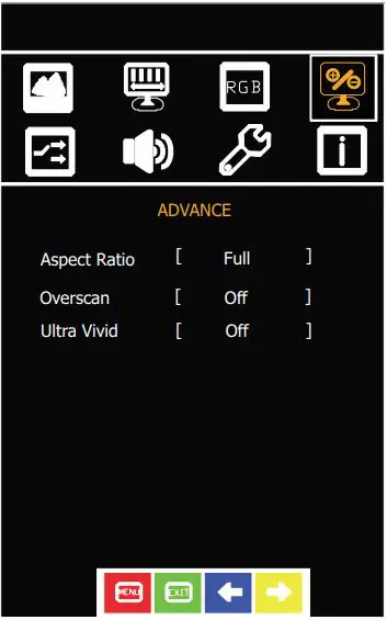 iTECH ECHW2400HDWT2 Chassis LCD Display User Manual - ADVANCE