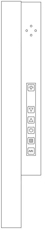 iTECH ECHW2400HDWT2 Chassis LCD Display User Manual - Key Definition