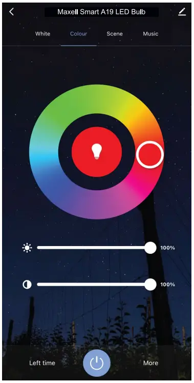 maxell-LEDA19E26-Smart-LED-Bulb-Dimmable-and-Multicolor-fig-13