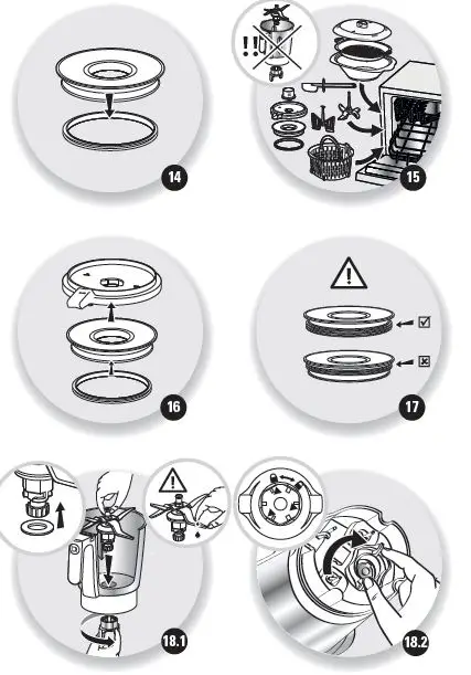 moulinex HF506111 Click and Cook Multifunction Kitchen Robot-10