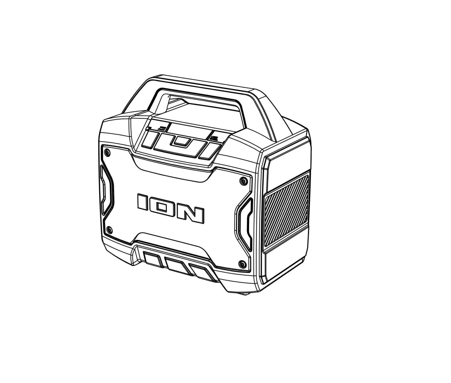 Ion Ipa 162 Gameday Primetime Portable Bluetooth Speaker User Guide